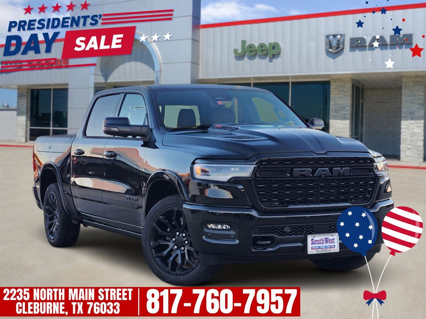 2026 RAM Ram 1500 RAM 1500 LIMITED CREW CAB 4X4 5'7' BOX