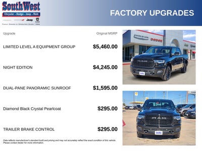 2026 RAM Ram 1500 RAM 1500 LIMITED CREW CAB 4X4 5'7' BOX