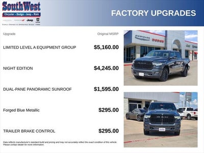 2027 RAM Ram 1500 RAM 1500 LIMITED CREW CAB 4X4 5'7' BOX