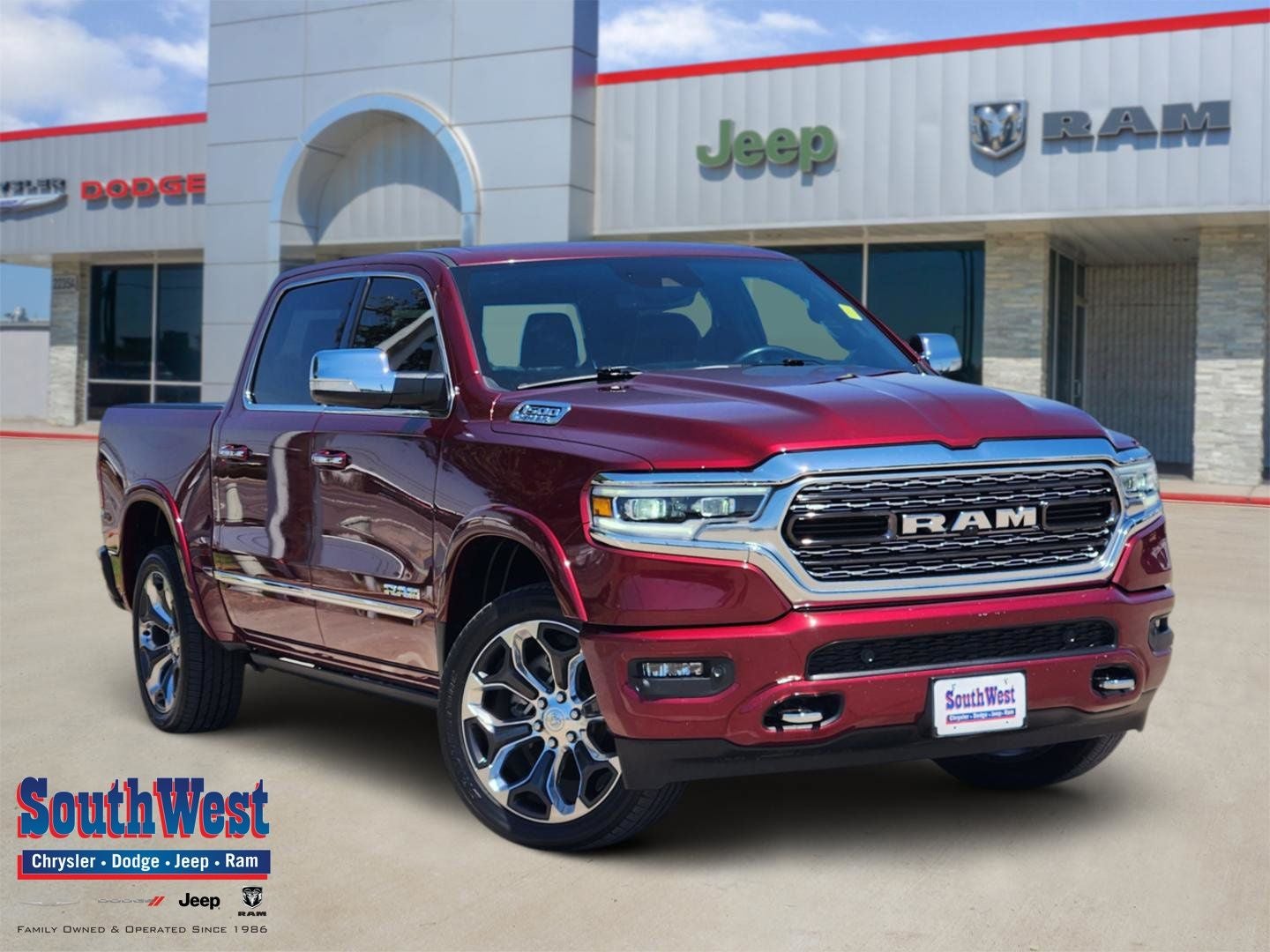 2020 RAM Ram 1500 Limited Crew Cab 4x4 5'7' Box