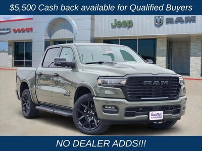 2026 RAM Ram 1500 RAM 1500 LARAMIE CREW CAB 4X4 5'7' BOX