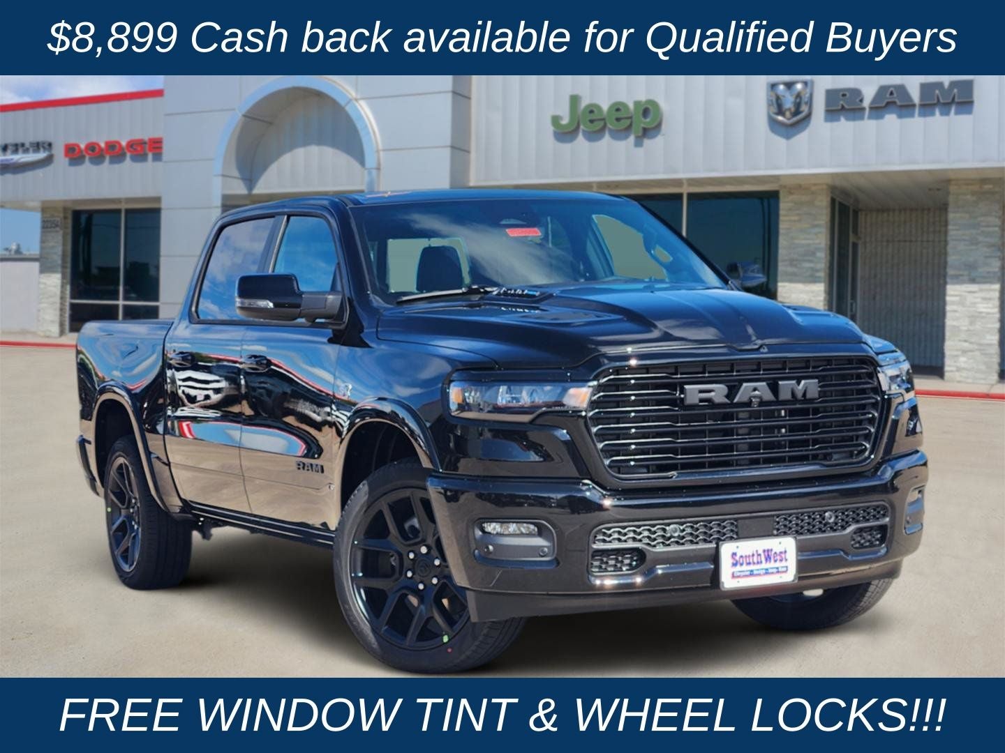 2026 RAM 1500 Laramie 4x4 Crew Cab 5'7's photo