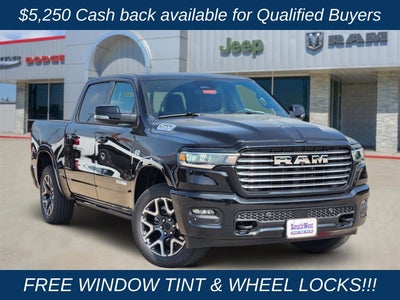 2026 RAM Ram 1500 RAM 1500 LARAMIE CREW CAB 4X4 5'7' BOX