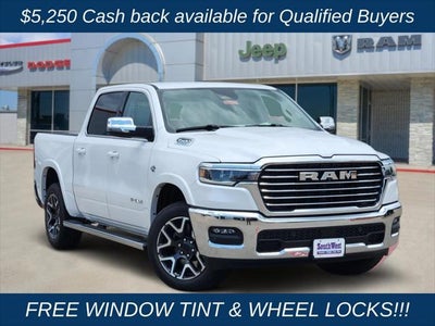 2026 RAM Ram 1500 RAM 1500 LARAMIE CREW CAB 4X4 5'7' BOX