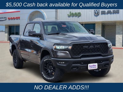 2026 RAM Ram 1500 RAM 1500 REBEL CREW CAB 4X4 5'7' BOX