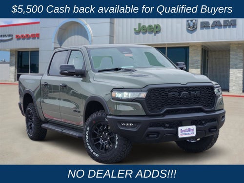 2026 RAM Ram 1500 RAM 1500 REBEL CREW CAB 4X4 5'7' BOX