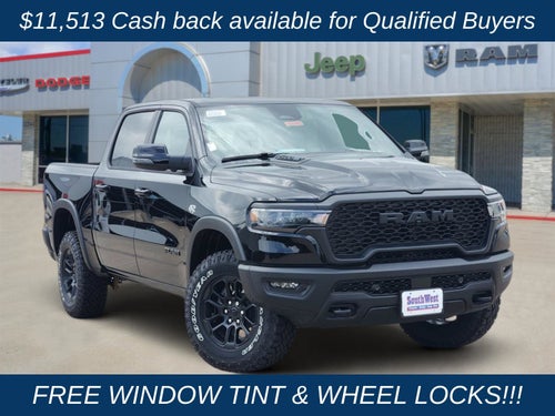 2026 RAM Ram 1500 RAM 1500 REBEL CREW CAB 4X4 5'7' BOX