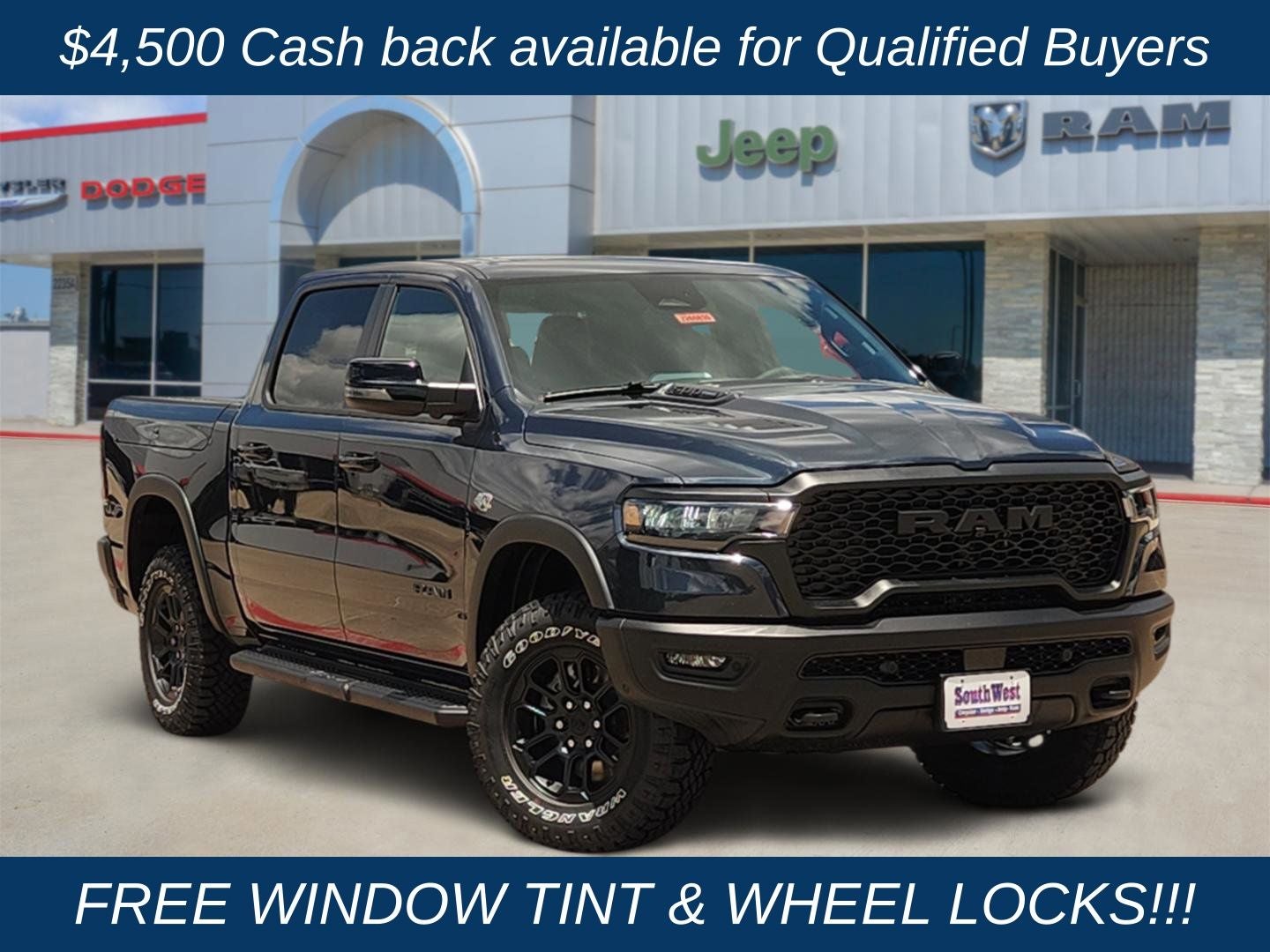 2026 RAM 1500 Rebel 4x4 Crew Cab 5'7's photo