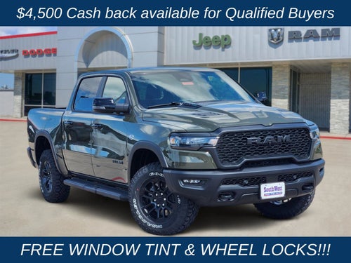 2026 RAM Ram 1500 RAM 1500 REBEL CREW CAB 4X4 5'7' BOX