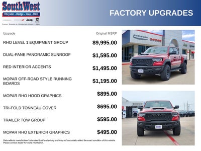 2026 RAM Ram 1500 RAM 1500 RHO CREW CAB 4X4 5'7' BOX