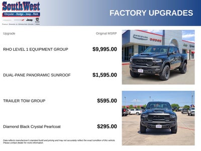 2026 RAM Ram 1500 RAM 1500 RHO CREW CAB 4X4 5'7' BOX