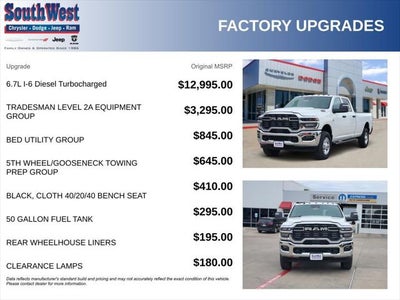 2026 RAM Ram 3500 RAM 3500 TRADESMAN CREW CAB 4X4 8' BOX