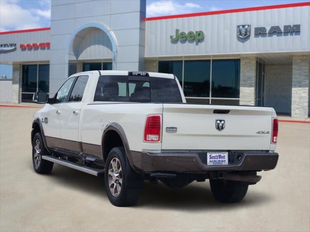 2018 RAM Ram 3500 Laramie Longhorn Crew Cab 4x4 8' Box