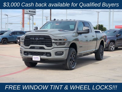 2026 RAM Ram 3500 RAM 3500 LARAMIE MEGA CAB 4X4 6'4' BOX