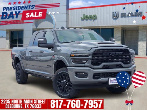 2026 RAM Ram 3500 RAM 3500 LIMITED MEGA CAB 4X4 6'4' BOX