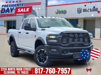 2026 RAM Ram 2500 RAM 2500 WARLOCK CREW CAB 4X4 6'4' BOX