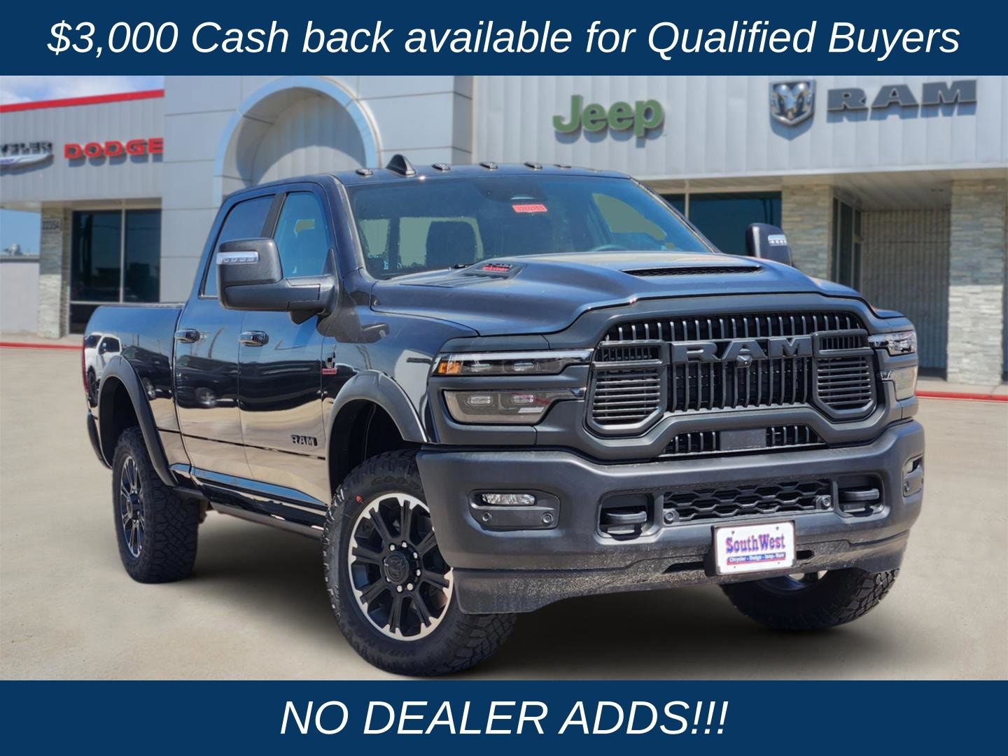 2026 RAM Ram 2500 RAM 2500 REBEL CREW CAB 4X4 6'4' BOX