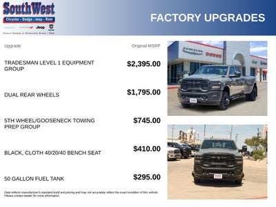 2026 RAM Ram 3500 RAM 3500 TRADESMAN CREW CAB 4X4 8' BOX