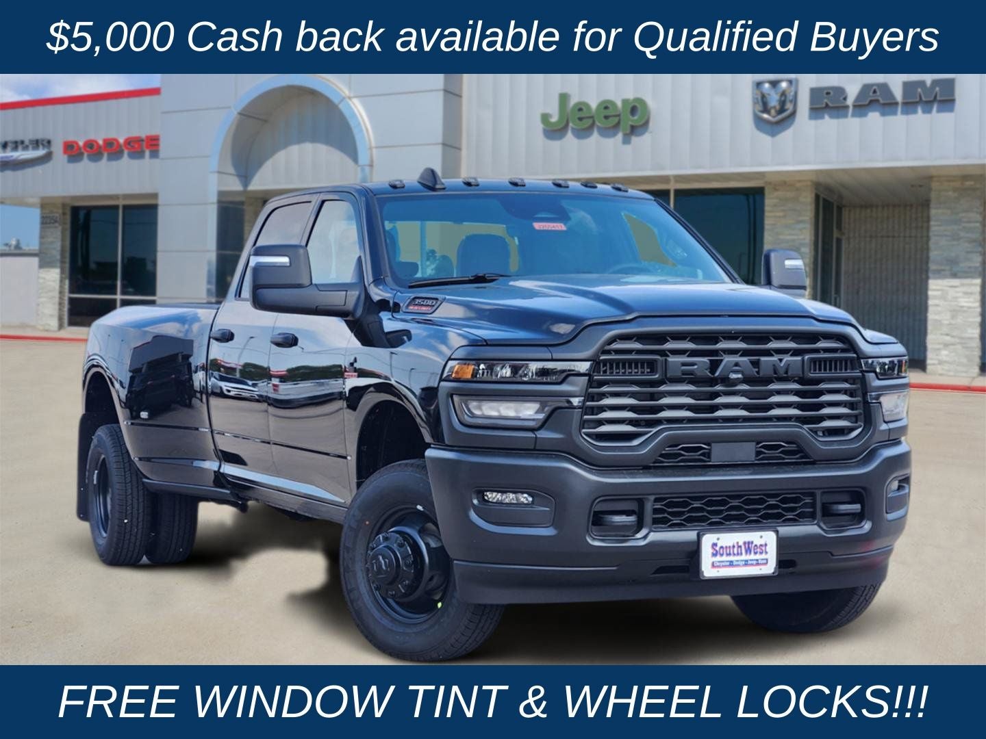 2026 RAM Ram 3500 RAM 3500 TRADESMAN CREW CAB 4X4 8' BOX