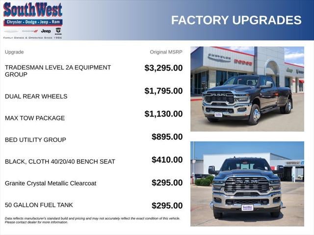2026 RAM Ram 3500 RAM 3500 TRADESMAN CREW CAB 4X4 8' BOX