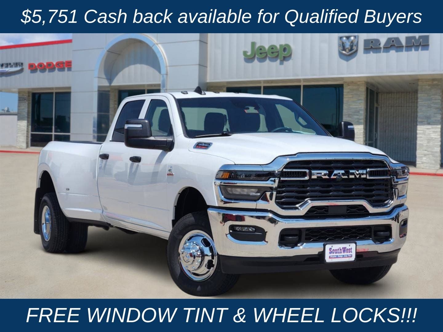 2026 RAM Ram 3500 RAM 3500 TRADESMAN CREW CAB 4X4 8' BOX