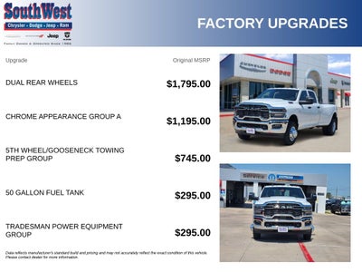 2026 RAM Ram 3500 RAM 3500 TRADESMAN CREW CAB 4X4 8' BOX