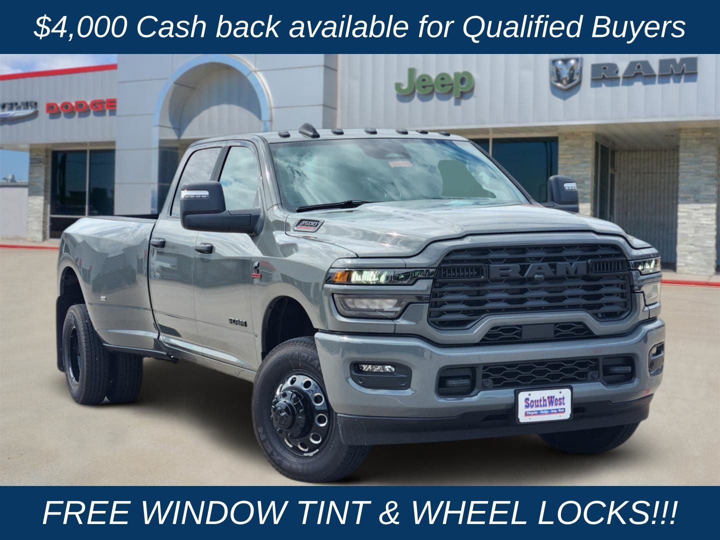 2026 RAM Ram 3500 RAM 3500 LONE STAR CREW CAB 4X4 8' BOX