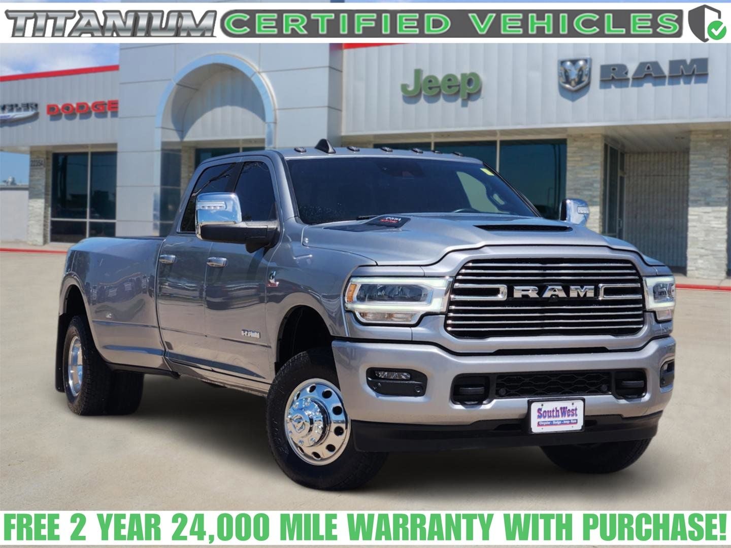 2024 RAM Ram 3500 Laramie Crew Cab 4x4 8' Box