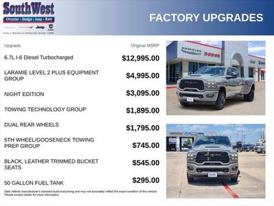 2026 RAM Ram 3500 RAM 3500 LARAMIE CREW CAB 4X4 8' BOX