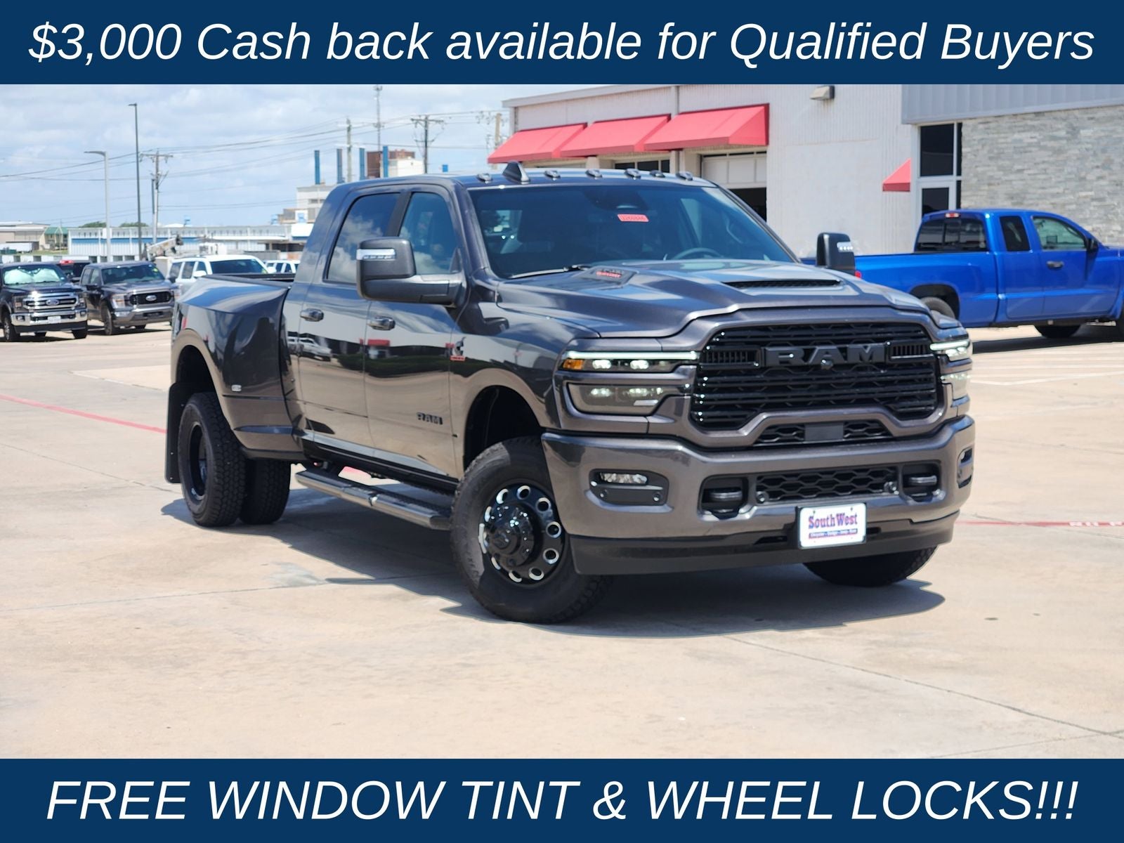 2026 RAM Ram 3500 RAM 3500 LARAMIE MEGA CAB 4X4 6'4' BOX