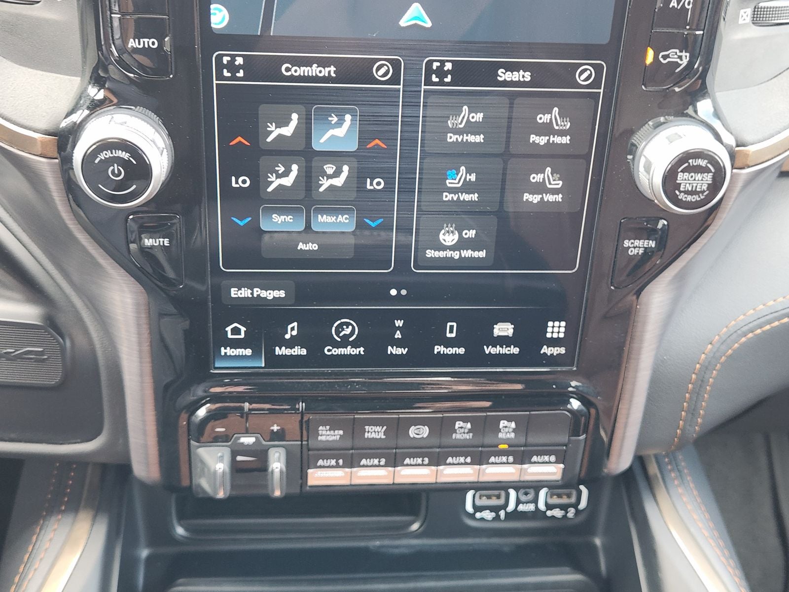 2024 RAM Ram 3500 Limited Longhorn Mega Cab 4x4 6'4' Box