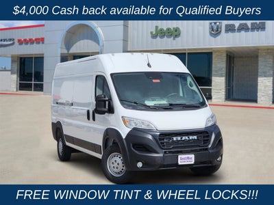 2026 RAM Ram ProMaster RAM PROMASTER 2500 TRADESMAN CARGO VAN HIGH ROOF 159' WB