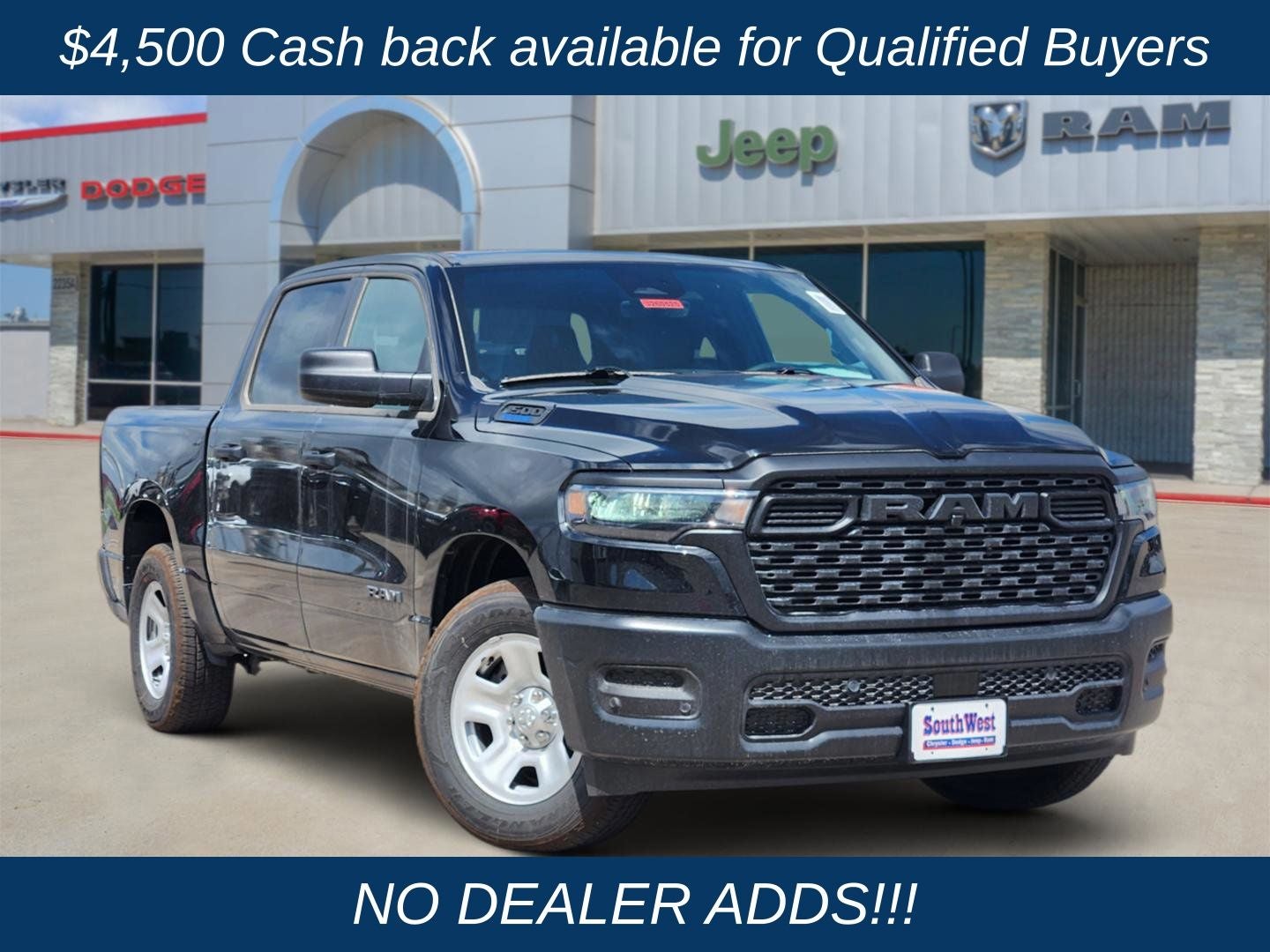 2026 RAM Ram 1500 RAM 1500 TRADESMAN CREW CAB 4X2 5'7' BOX