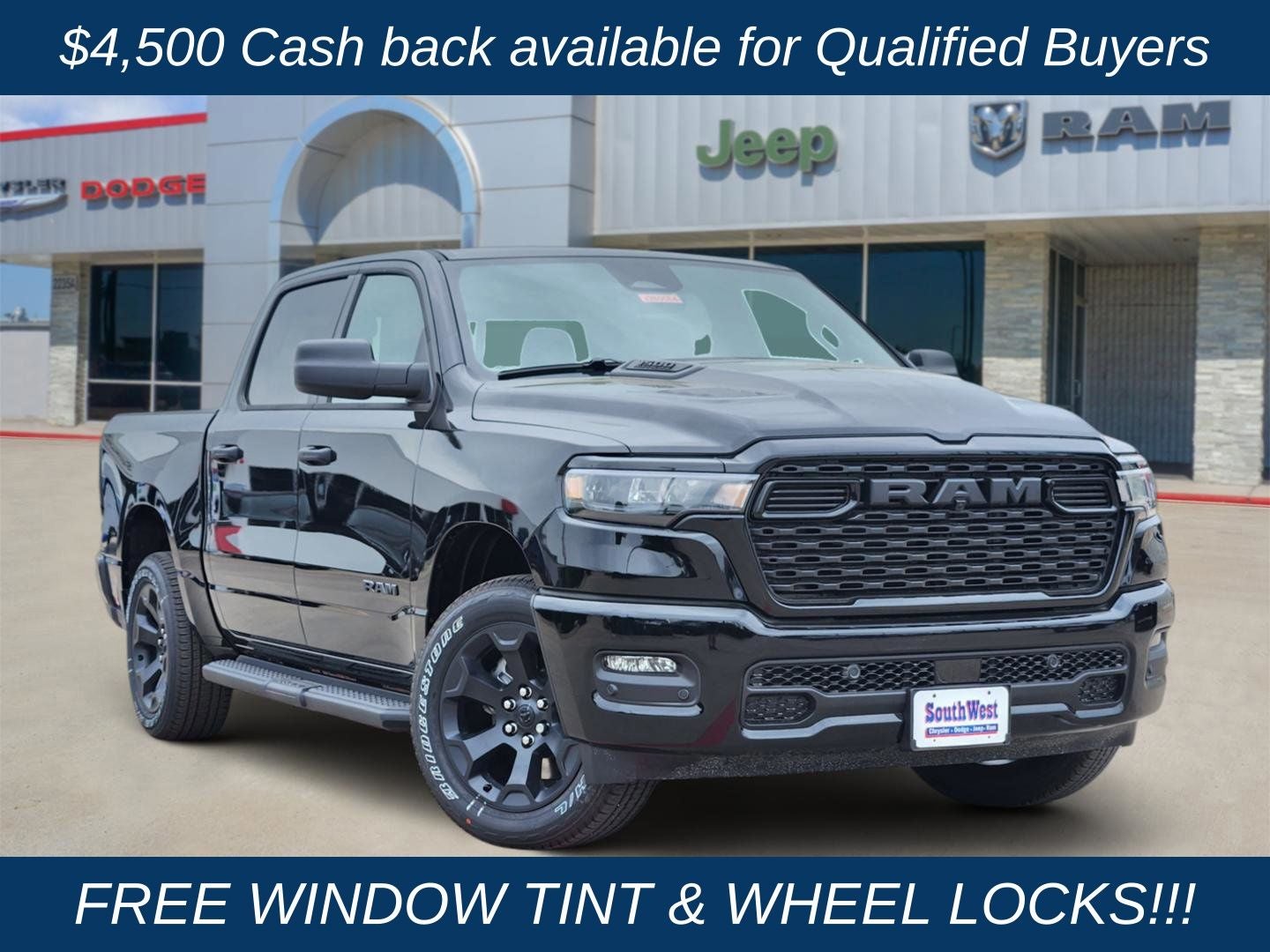 2026 RAM Ram 1500 RAM 1500 EXPRESS CREW CAB 4X4 5'7' BOX