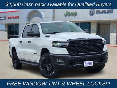 2026 RAM Ram 1500 RAM 1500 WARLOCK CREW CAB 4X4 5'7' BOX