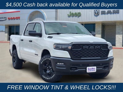 2026 RAM Ram 1500 RAM 1500 WARLOCK CREW CAB 4X4 5'7' BOX