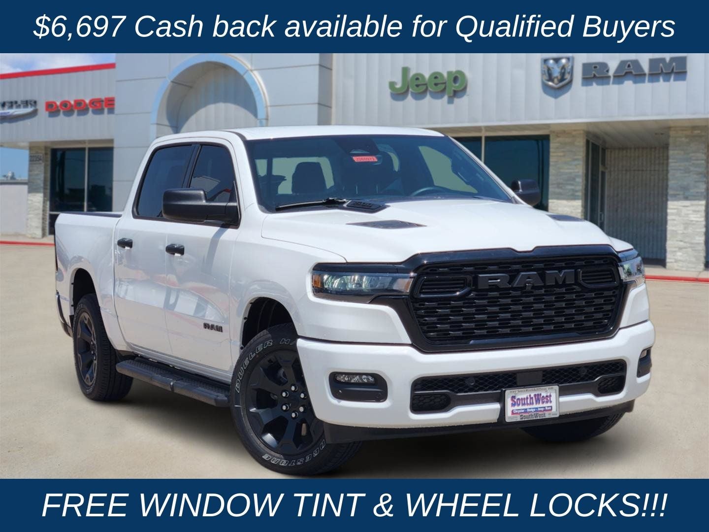 2026 RAM Ram 1500 RAM 1500 EXPRESS CREW CAB 4X4 5'7' BOX