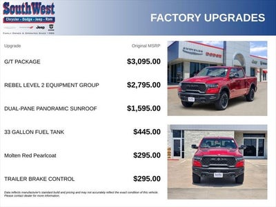 2026 RAM Ram 1500 RAM 1500 REBEL CREW CAB 4X4 5'7' BOX