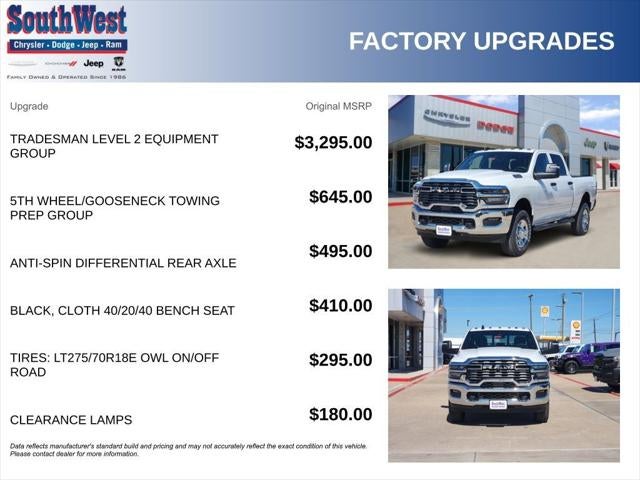 2026 RAM Ram 2500 RAM 2500 TRADESMAN CREW CAB 4X4 6'4' BOX