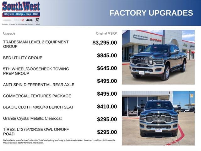 2026 RAM Ram 2500 RAM 2500 TRADESMAN CREW CAB 4X4 6'4' BOX
