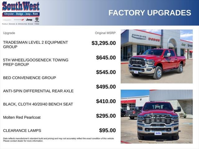 2026 RAM Ram 2500 RAM 2500 TRADESMAN CREW CAB 4X4 6'4' BOX