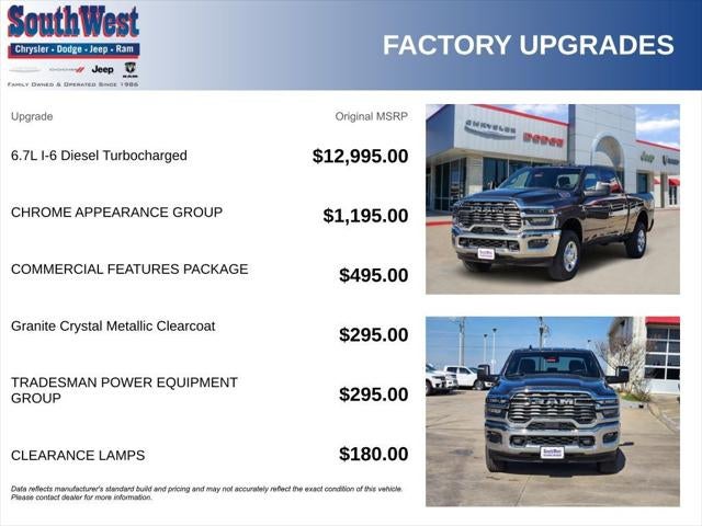 2026 RAM Ram 2500 RAM 2500 TRADESMAN CREW CAB 4X4 6'4' BOX