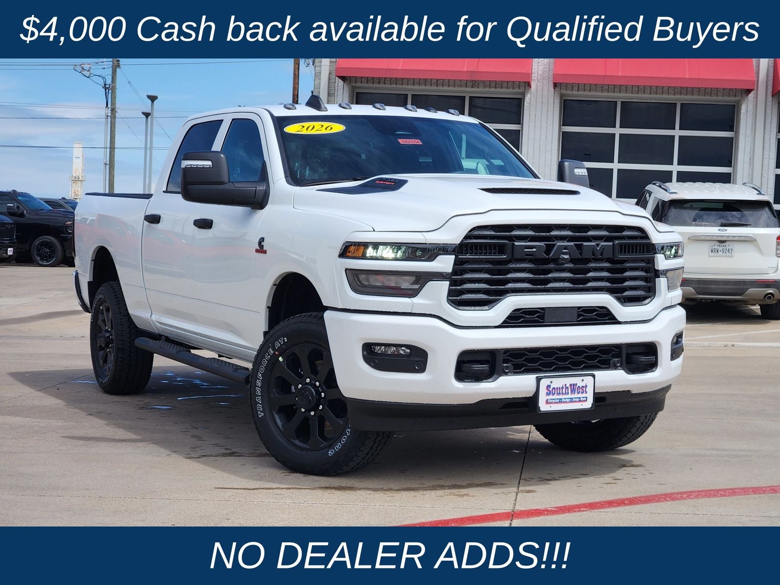 2026 RAM Ram 2500 RAM 2500 BLACK EXPRESS CREW CAB 4X4 6'4' BOX