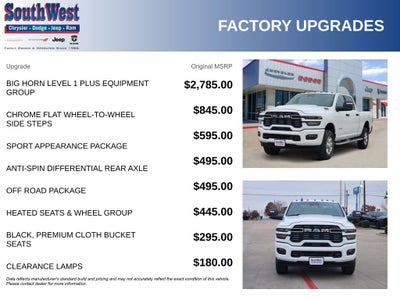 2026 RAM Ram 2500 RAM 2500 LONE STAR CREW CAB 4X4 6'4' BOX