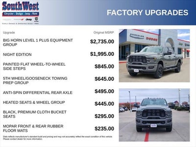 2026 RAM Ram 2500 RAM 2500 LONE STAR CREW CAB 4X4 6'4' BOX