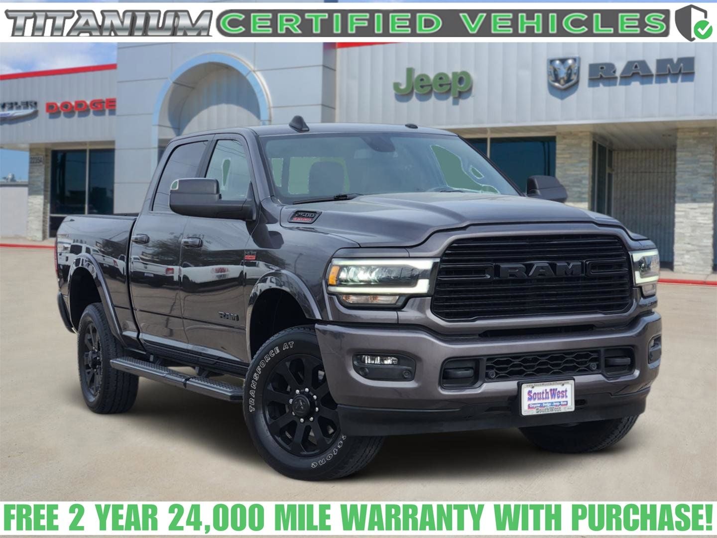 2020 RAM Ram 2500 Laramie Crew Cab 4x4 6'4' Box