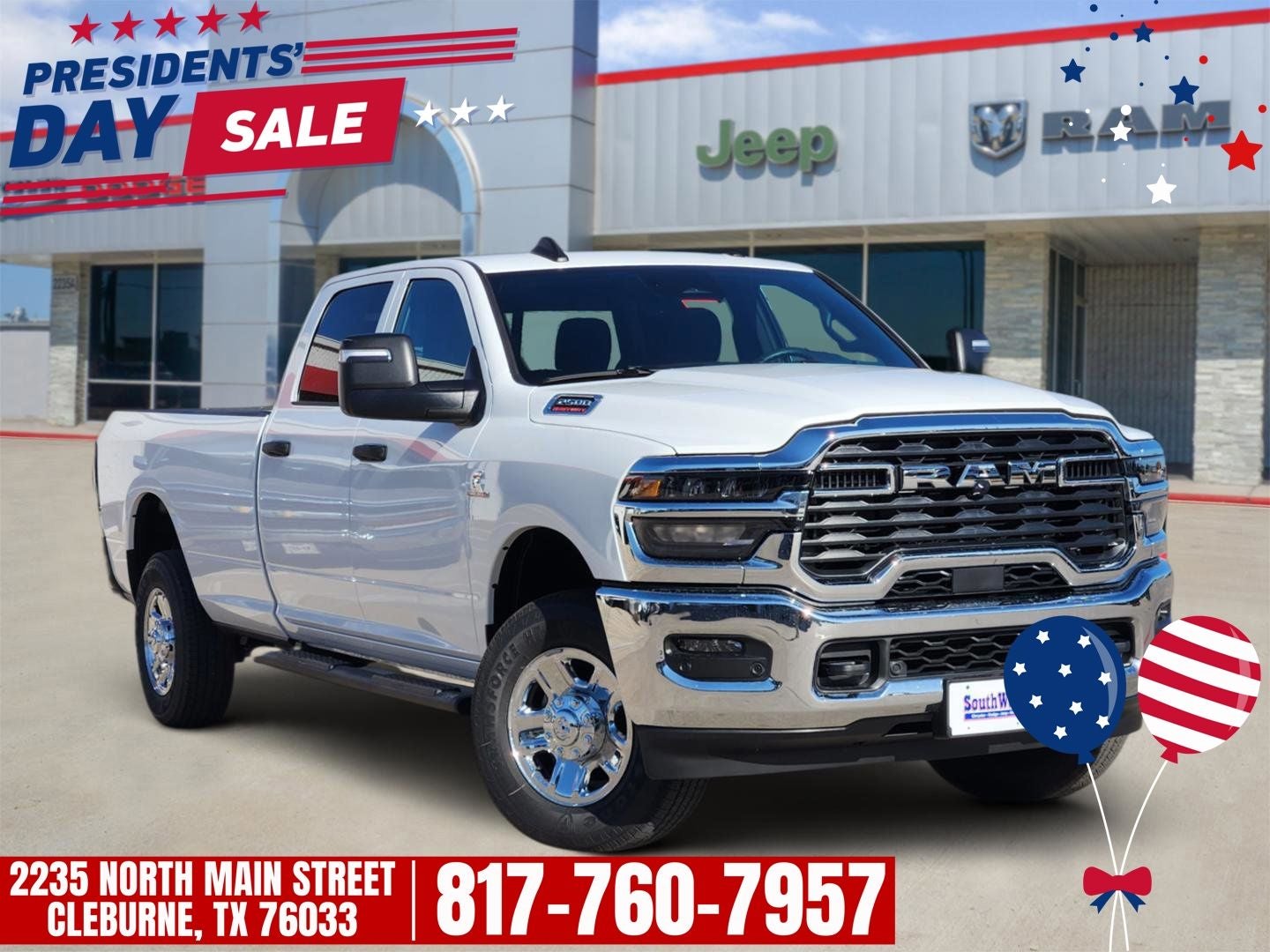 2026 RAM Ram 2500 RAM 2500 TRADESMAN CREW CAB 4X4 8' BOX