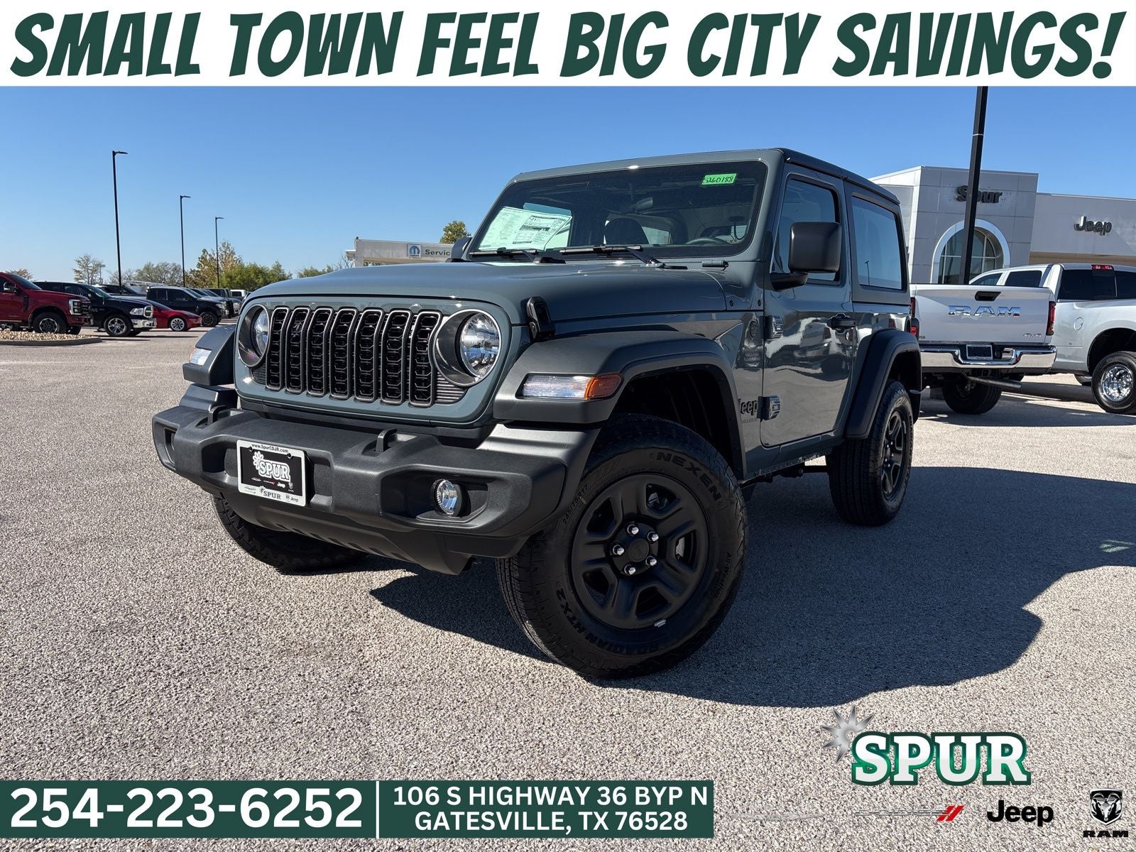 2026 Jeep Wrangler WRANGLER 2-DOOR SPORT