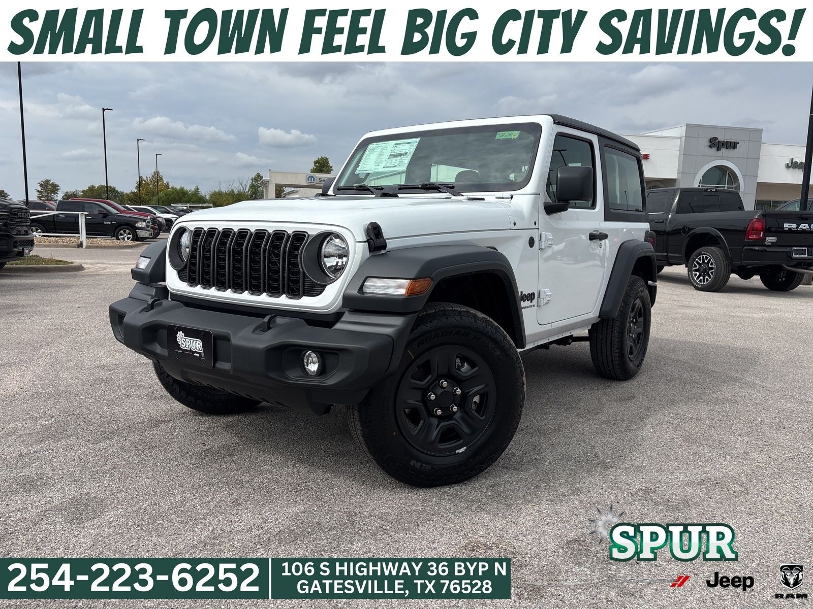 2026 Jeep Wrangler WRANGLER 2-DOOR SPORT