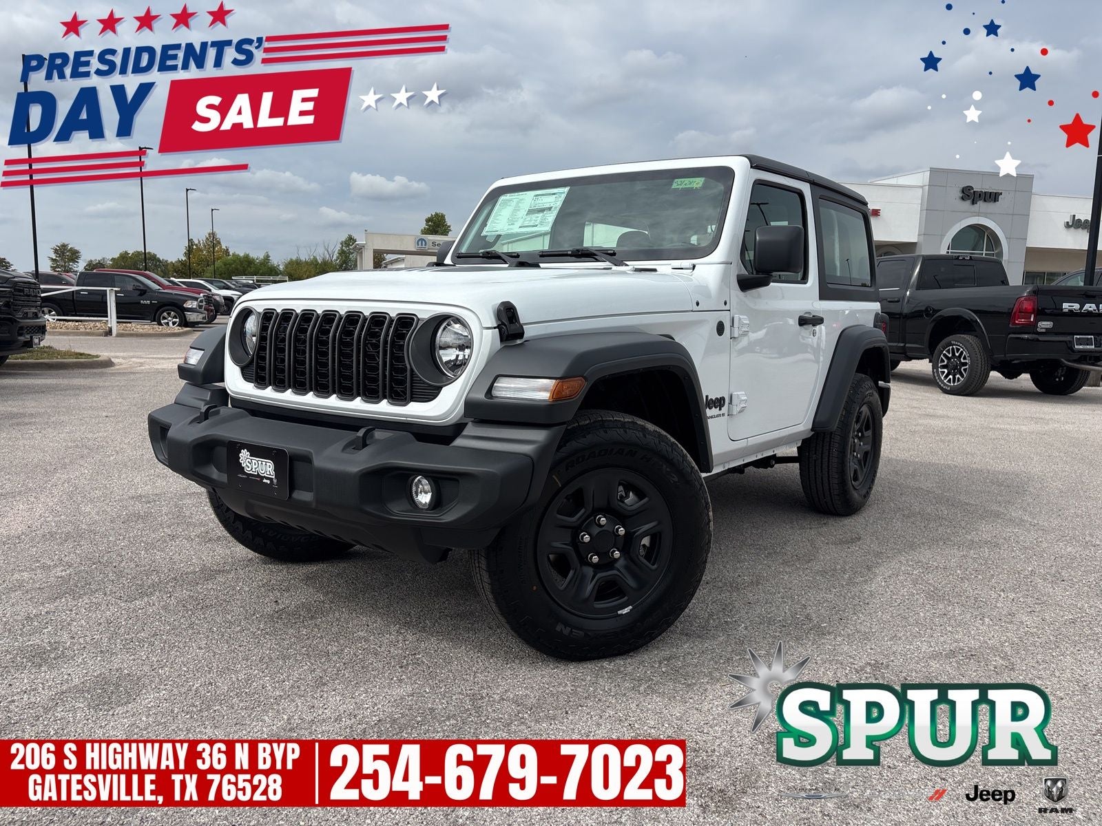 2026 Jeep Wrangler WRANGLER 2-DOOR SPORT